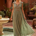 Boho Cotton Long Gown