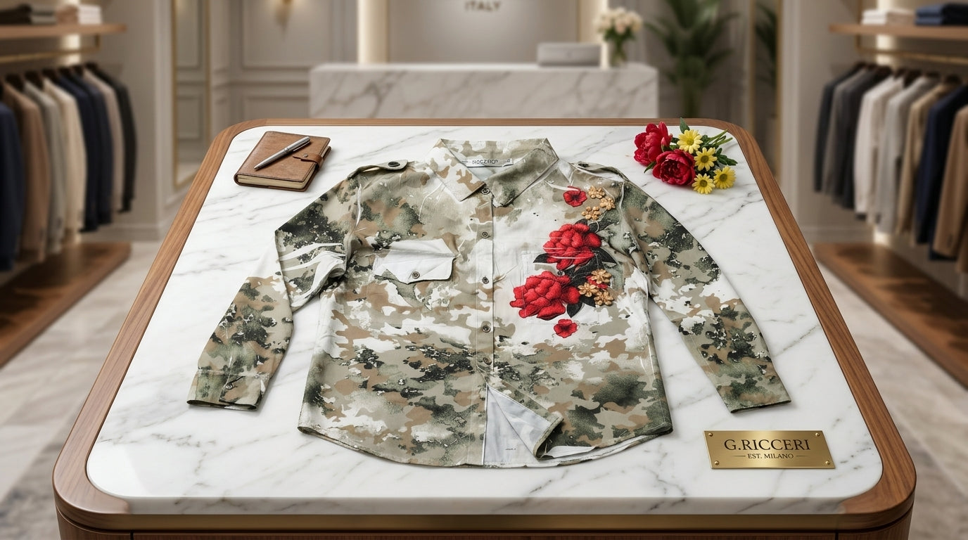 Floral Camouflage Shirt