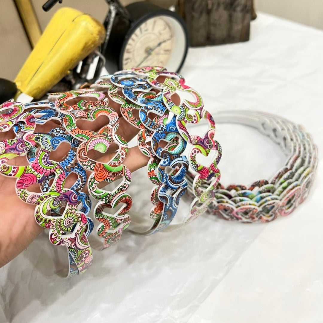 Luxury Floral Cutwork Hairband