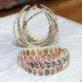Premium Floral Pattern Hairband Set