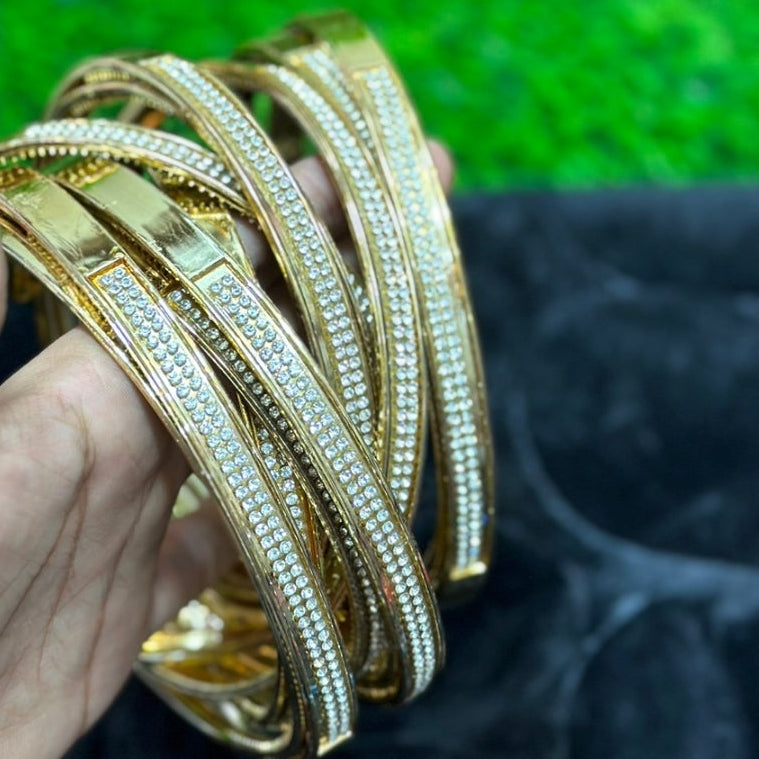 Elegant Gold Crystal Hair Band Set