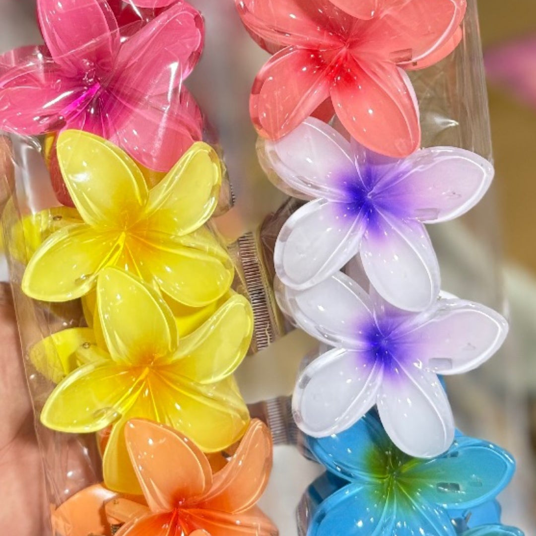 Elegant Floral Hair Clip pack of 2