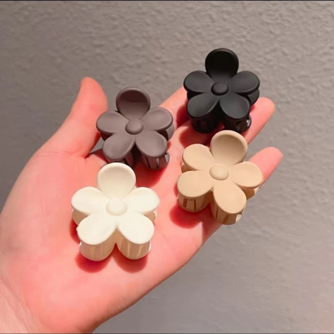 Flower Hair Clip Pack of 4
