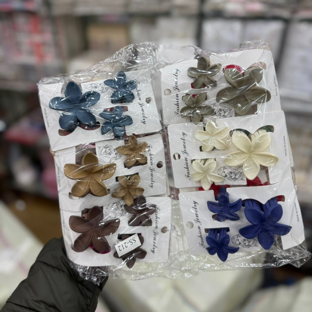Floral Clip Set