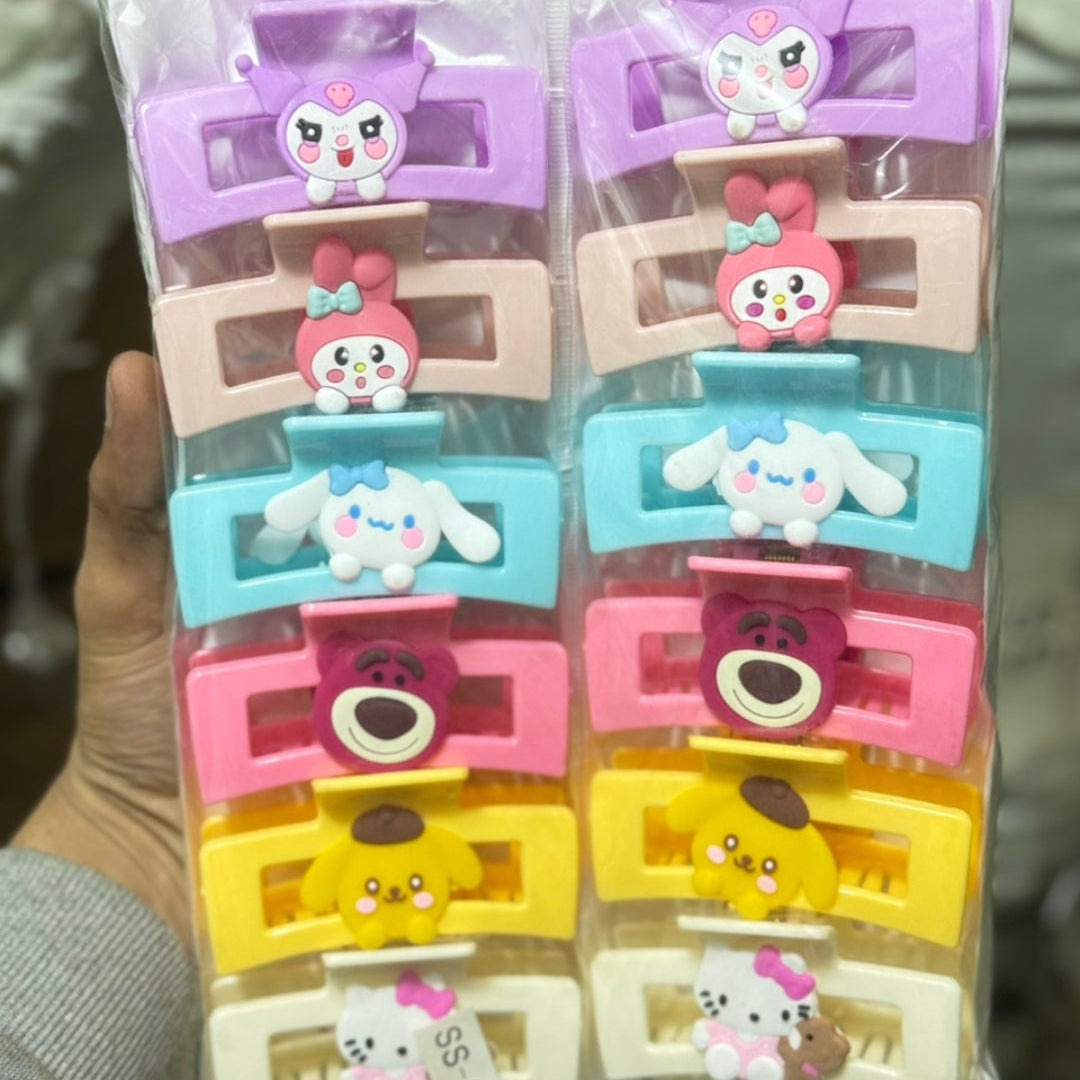 Anime Cute Hair Clip pack of 2