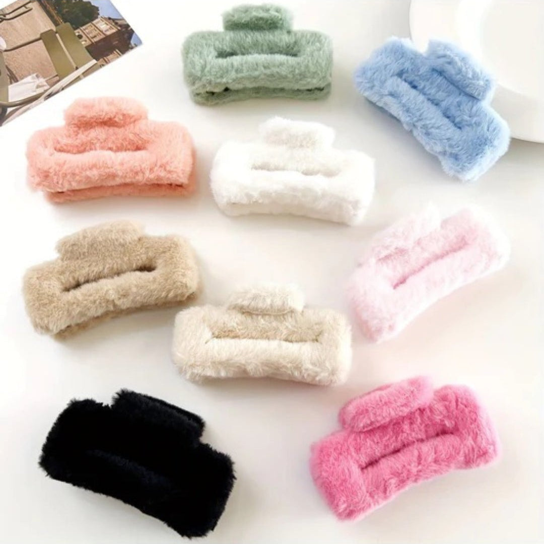 Furry Hair Clip