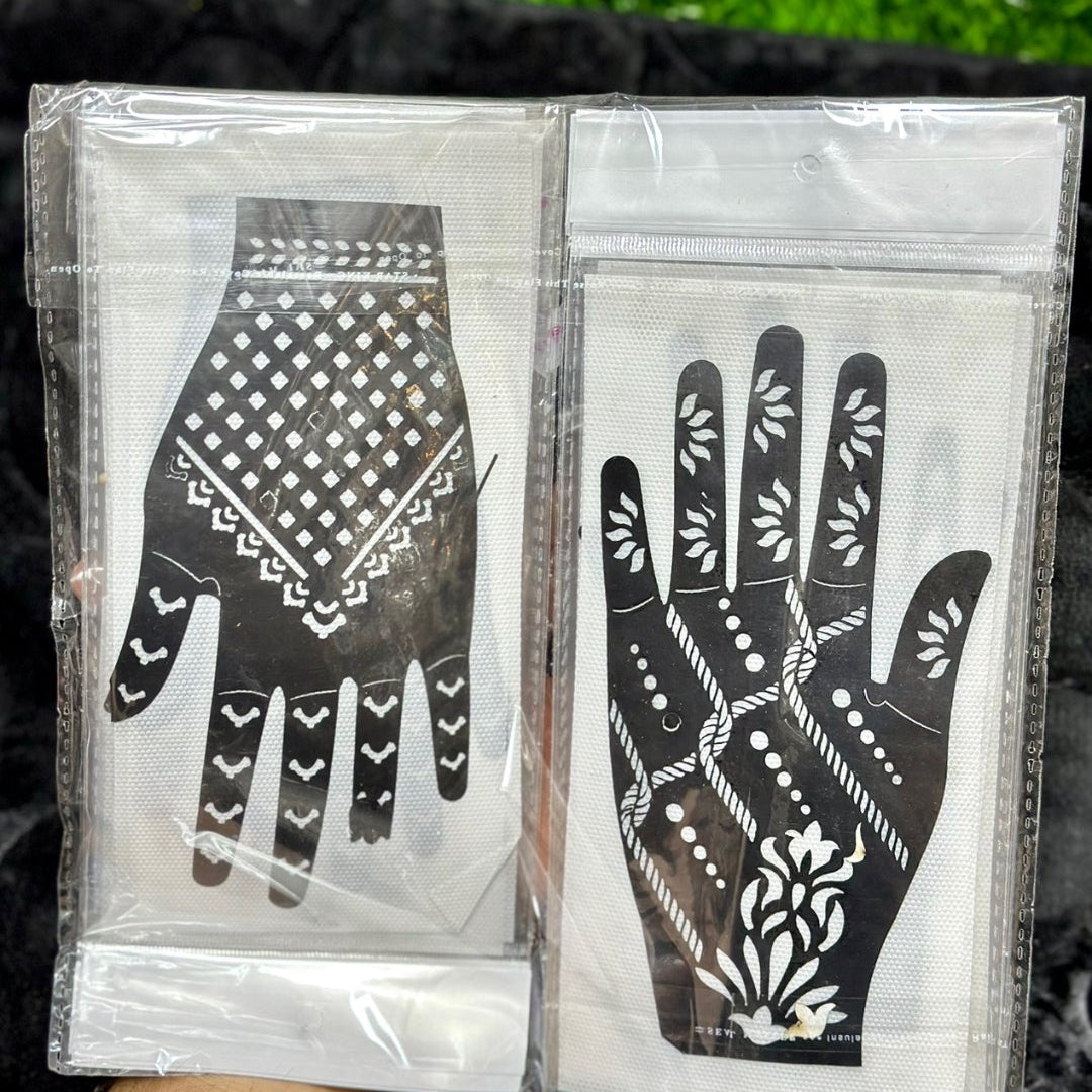 Mehndi Stickers 4 pack