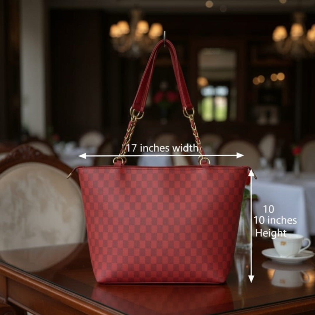 Chess Chain Tote
