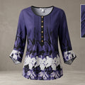Purple Floral Top