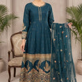 Green Embellished Frock