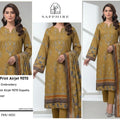 SAPPHIRE FRONT FULL EMBROIDERY PREMIUM